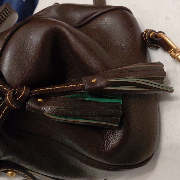 Dooney & Bourke Large Florentine Satchel With Wallet In Brown Tmoro - Picture 14 of 15